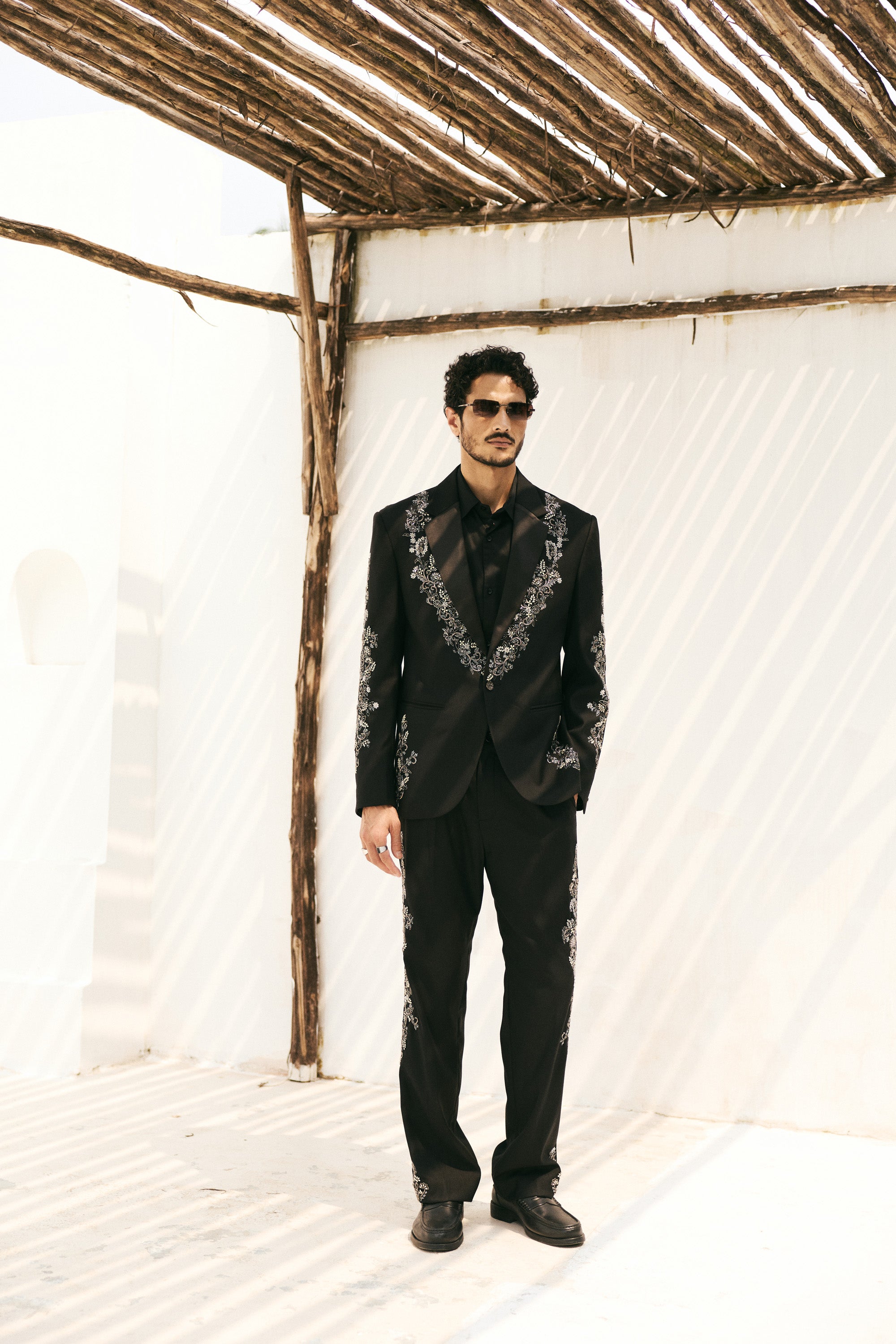 Eden Trail Hand Embroidered Pants