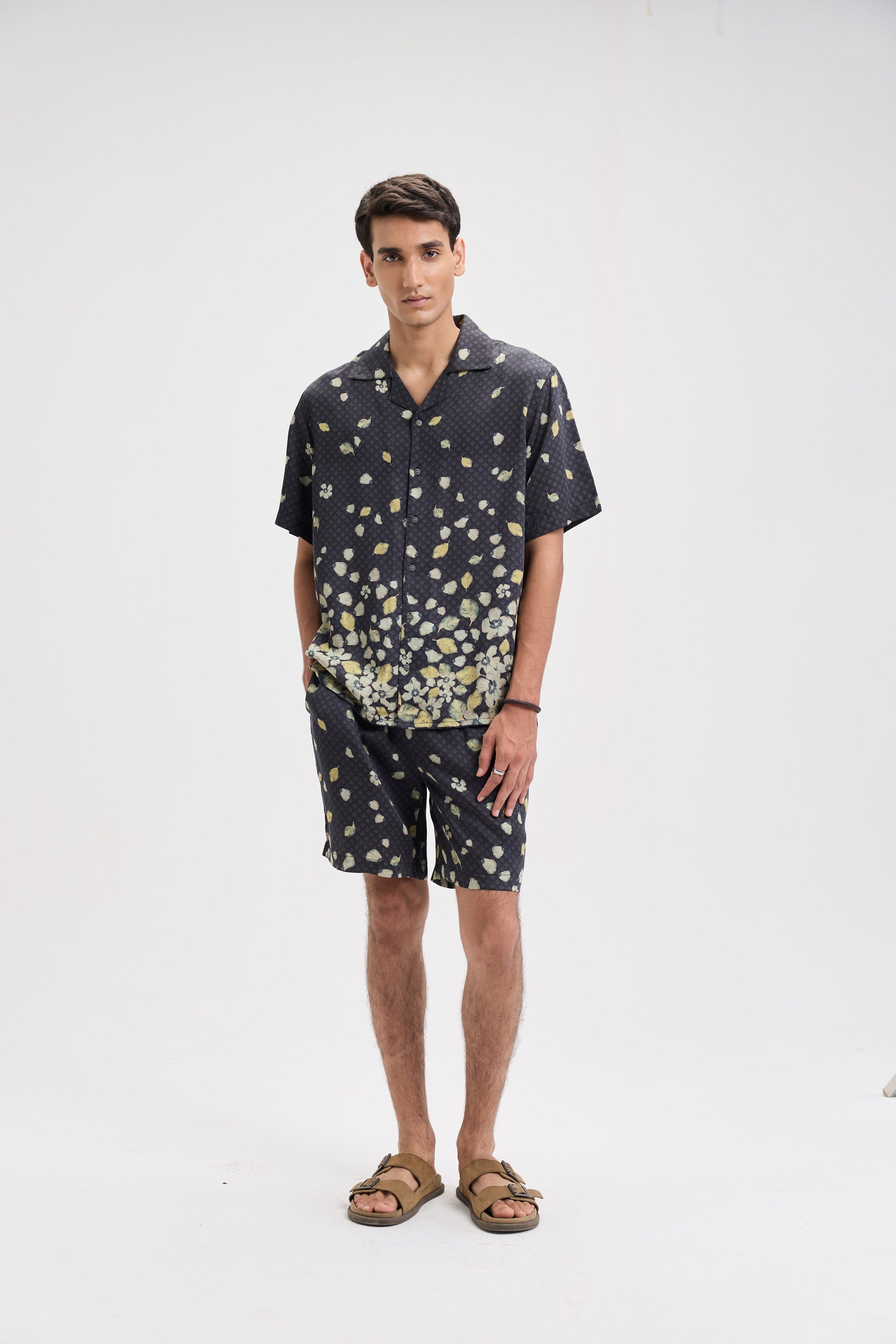 Botanical summer shorts