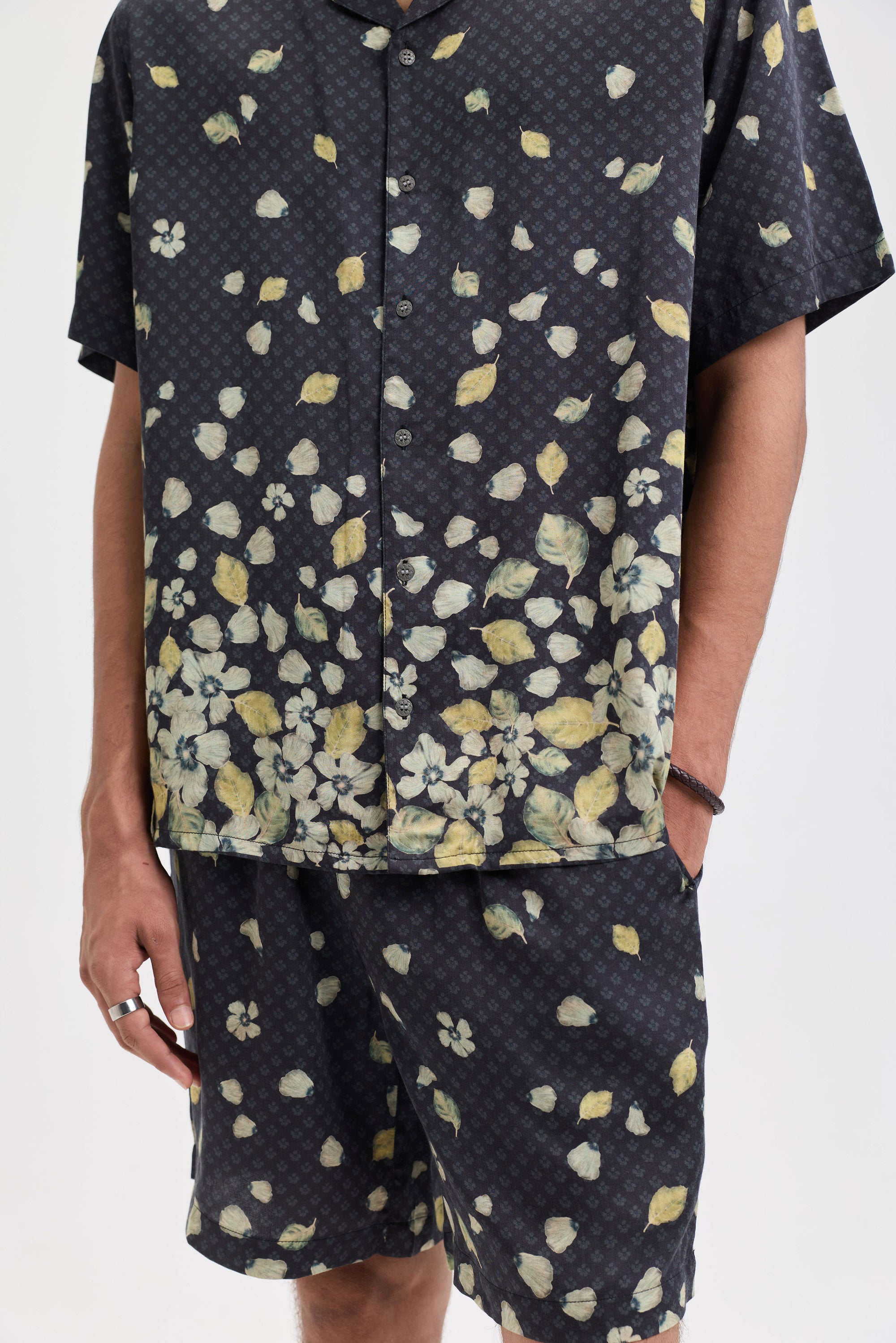 Botanical summer shorts