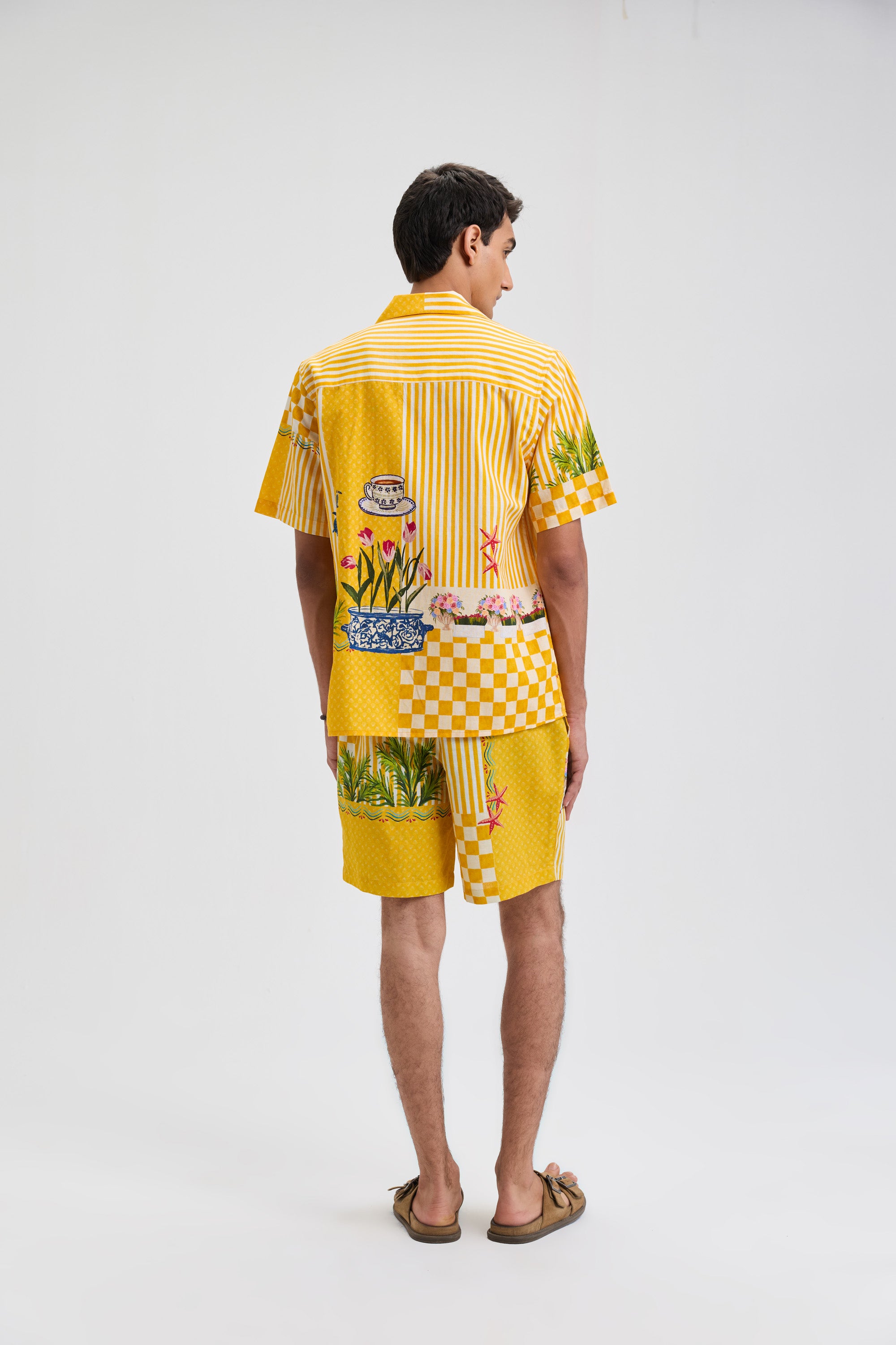 Sol Garden Printed Shorts