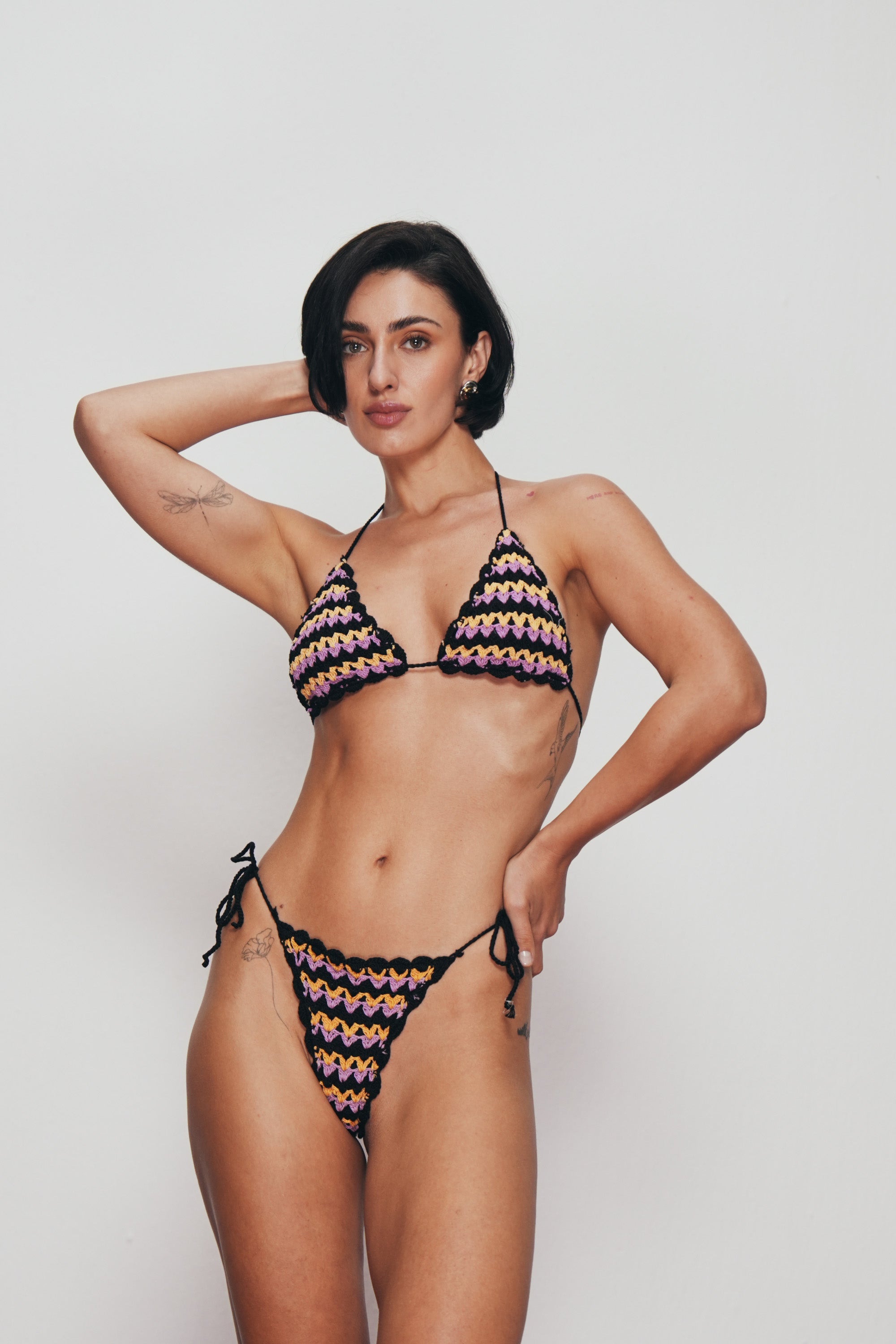 "Tooti Frooti" Crochet Bikini Top