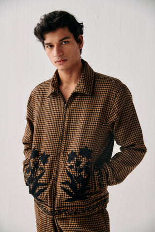Gulmarg hand embroidered woolen jacket