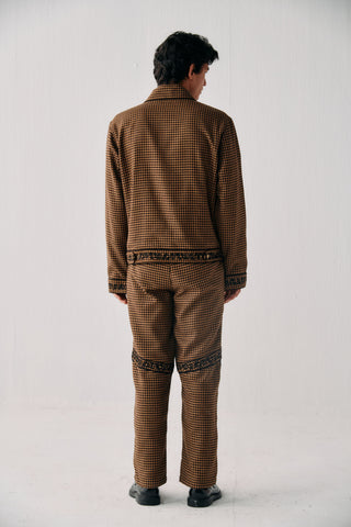 Gulmarg embroidered woolen pants