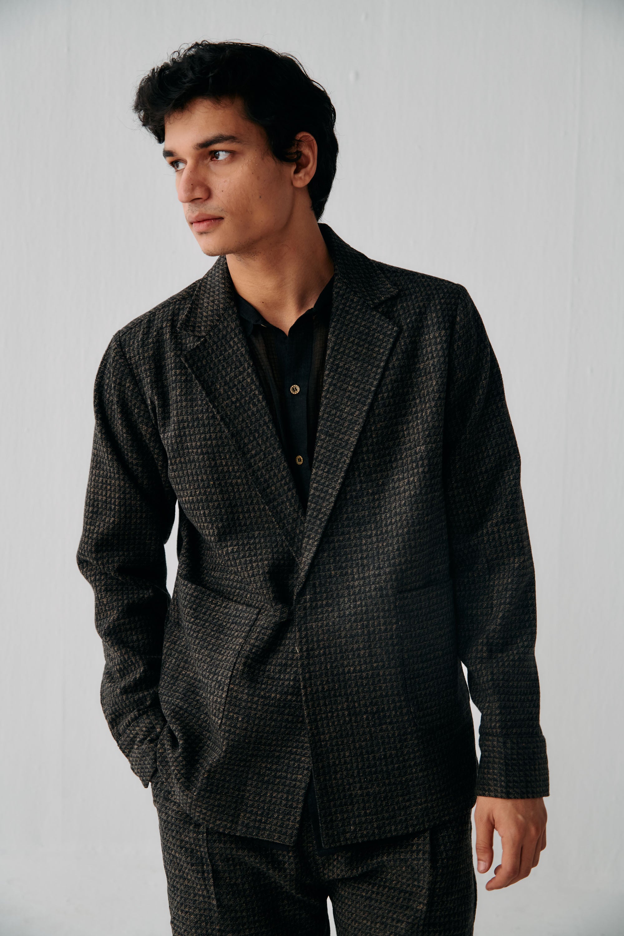 "Le Mont blanc" woolen blazer