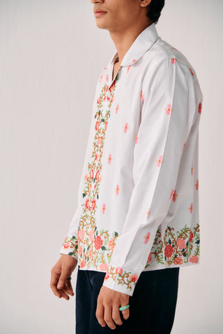 Giardino embroidered shirt
