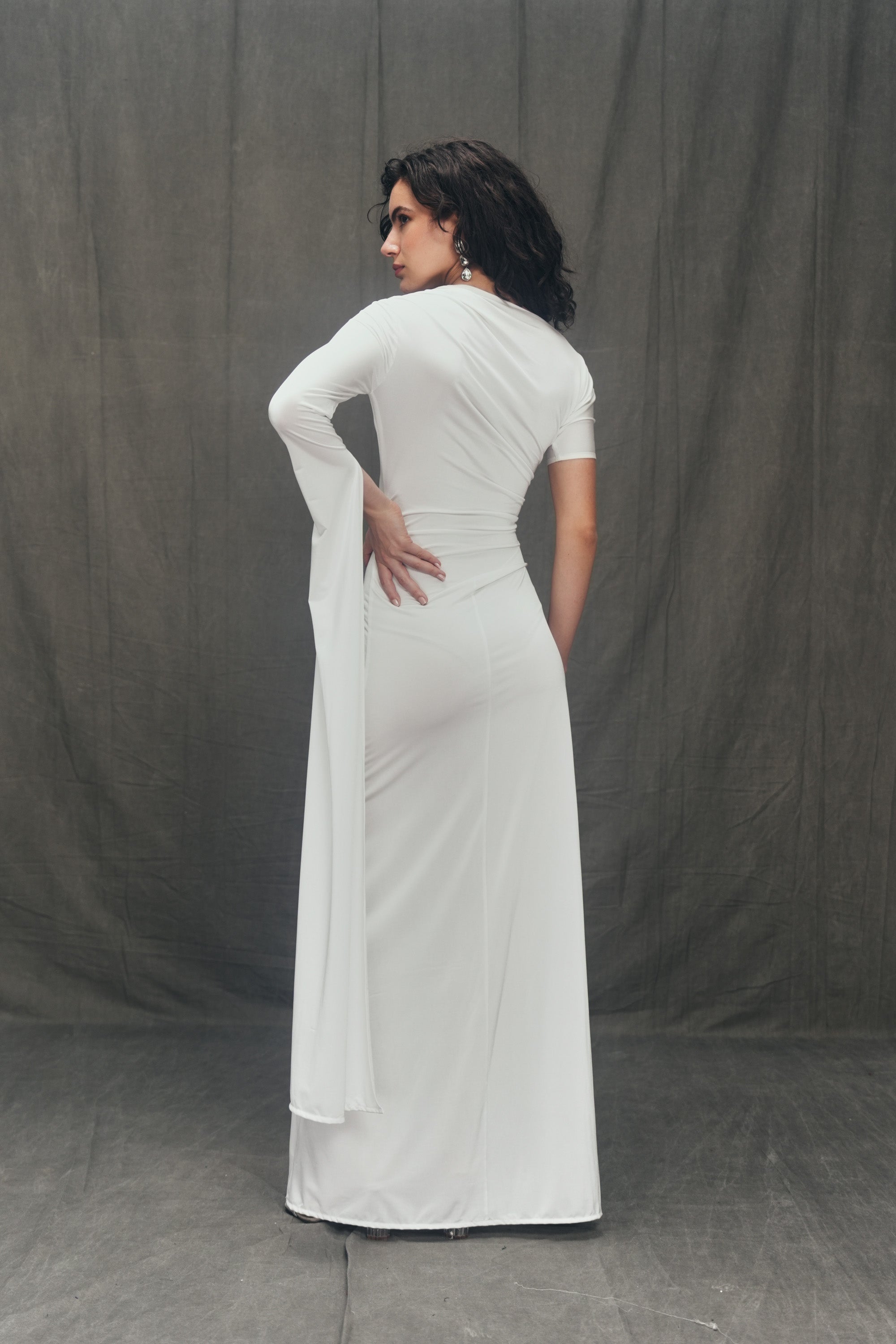 Evara Drape Gown