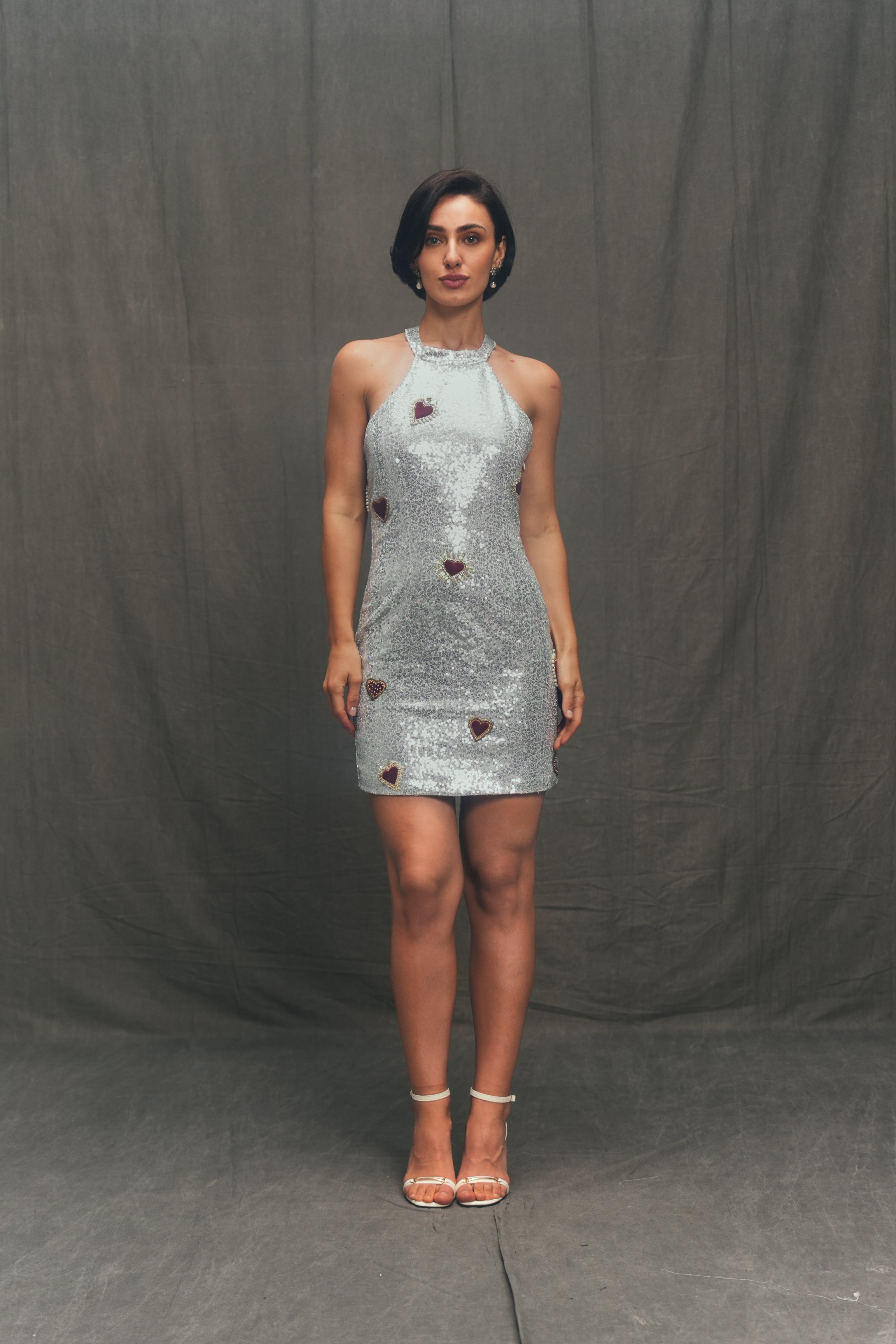 Velvet Hearts hand embroidered Ava dress