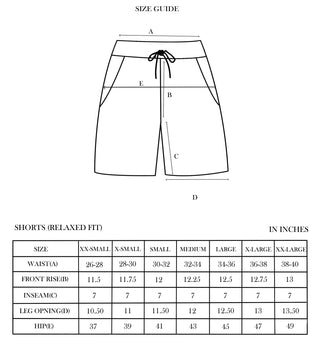 Terracota linen lounge shorts