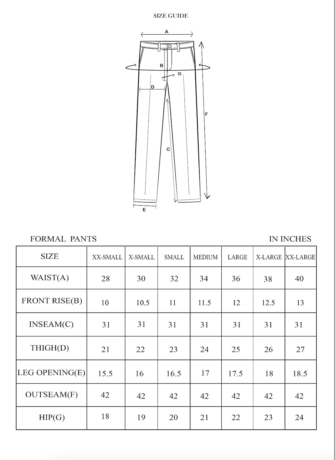 Formal pants- Cream