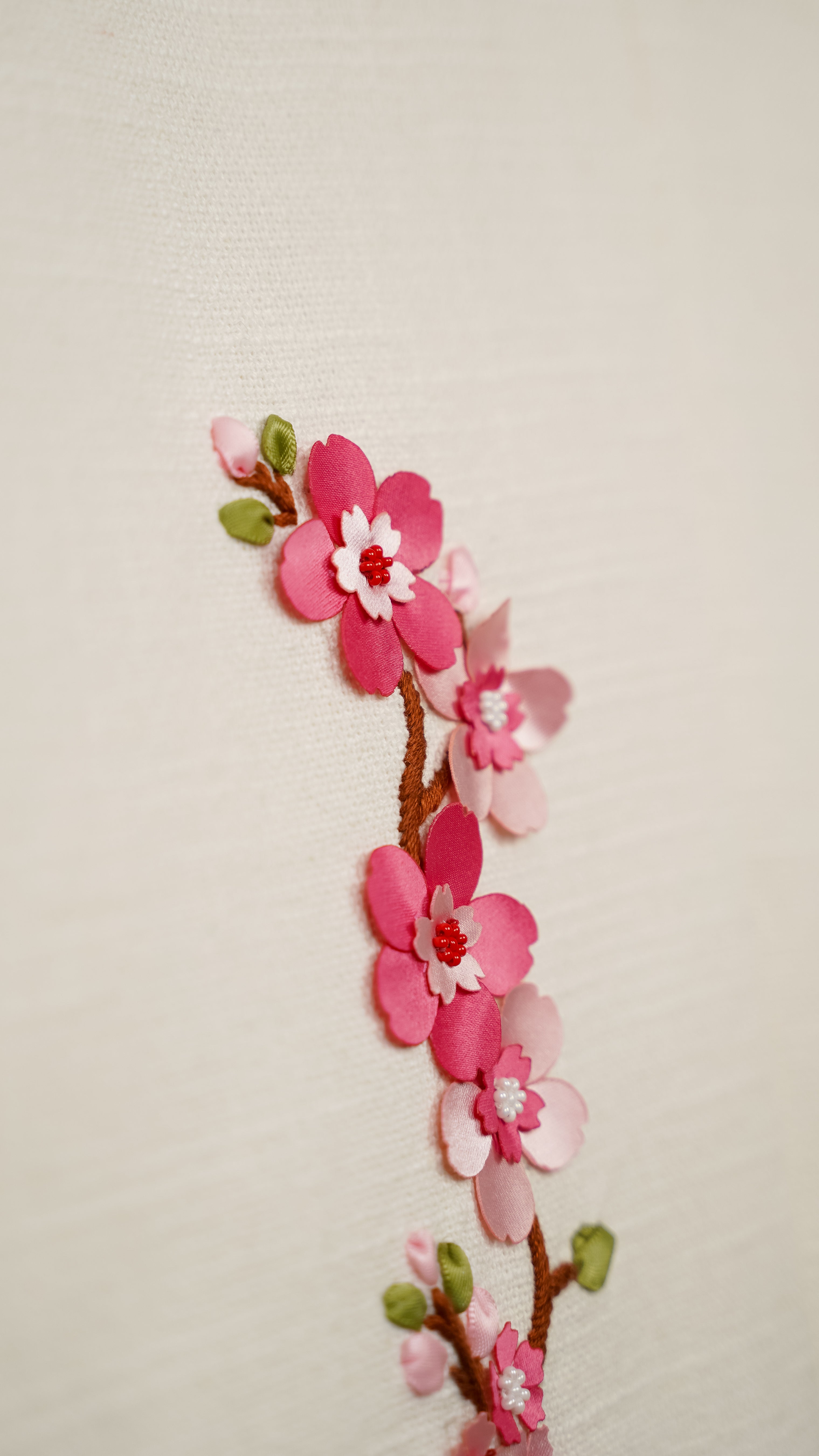 “Eternal Spring” Hand Embroidered Blazer