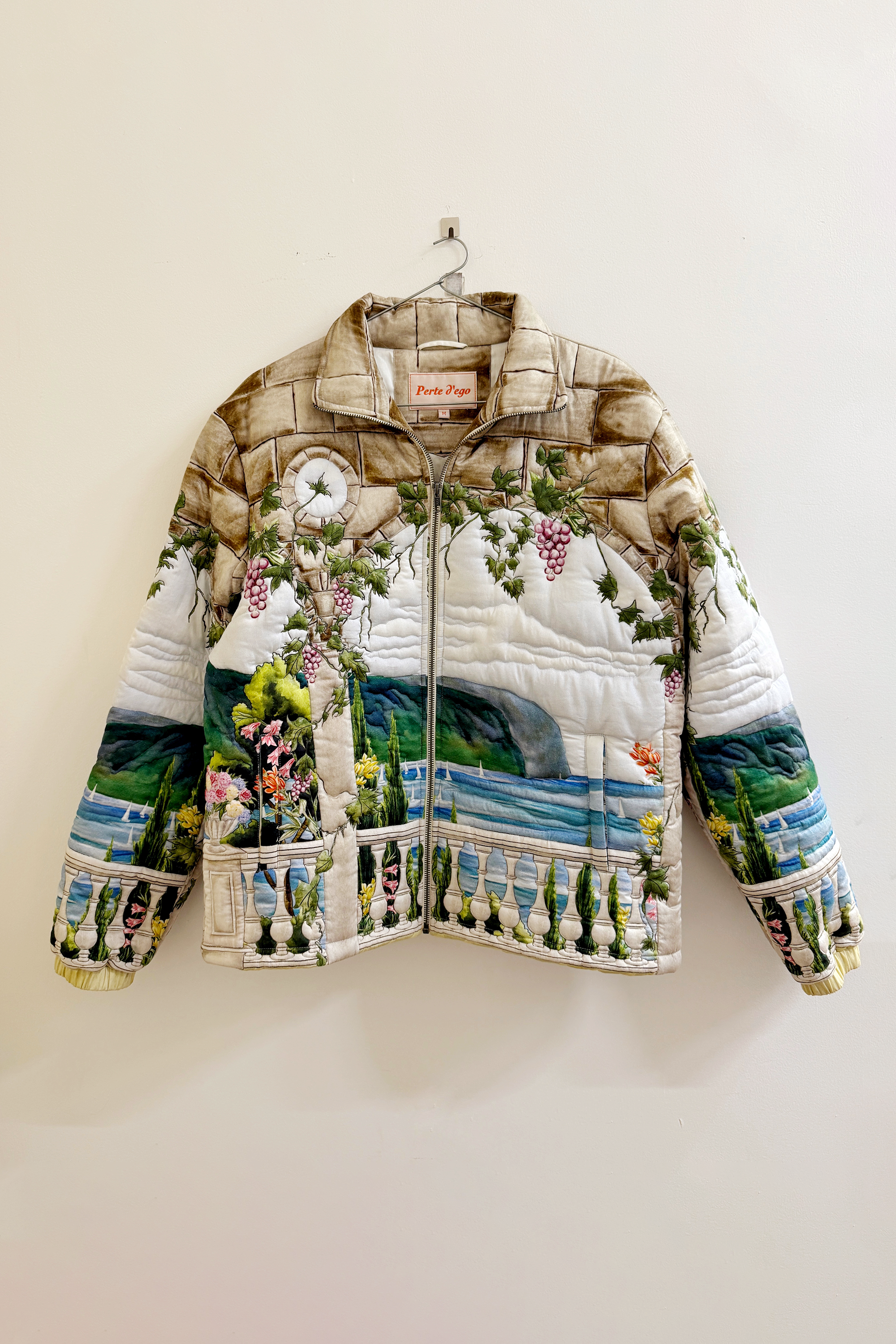 "Amalfi coast" quilted jacket