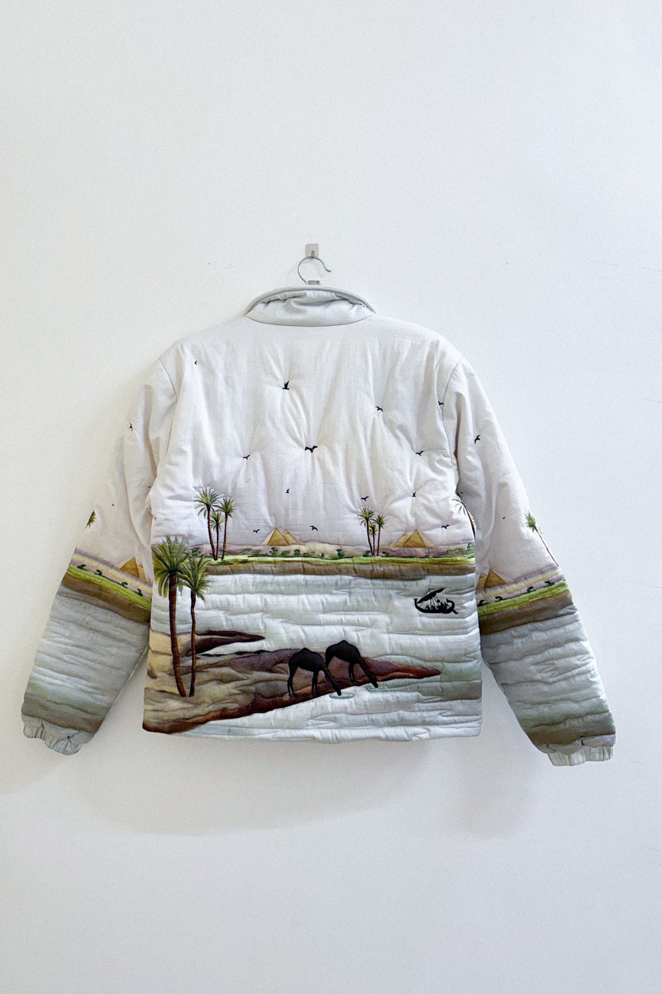 "Afternoon by the nile" quilted jacket