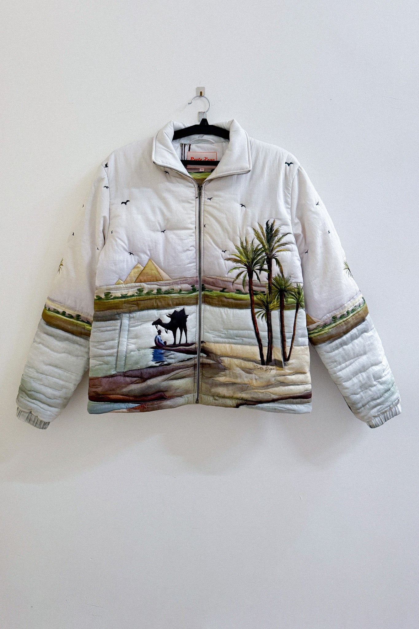 "Afternoon by the nile" quilted jacket