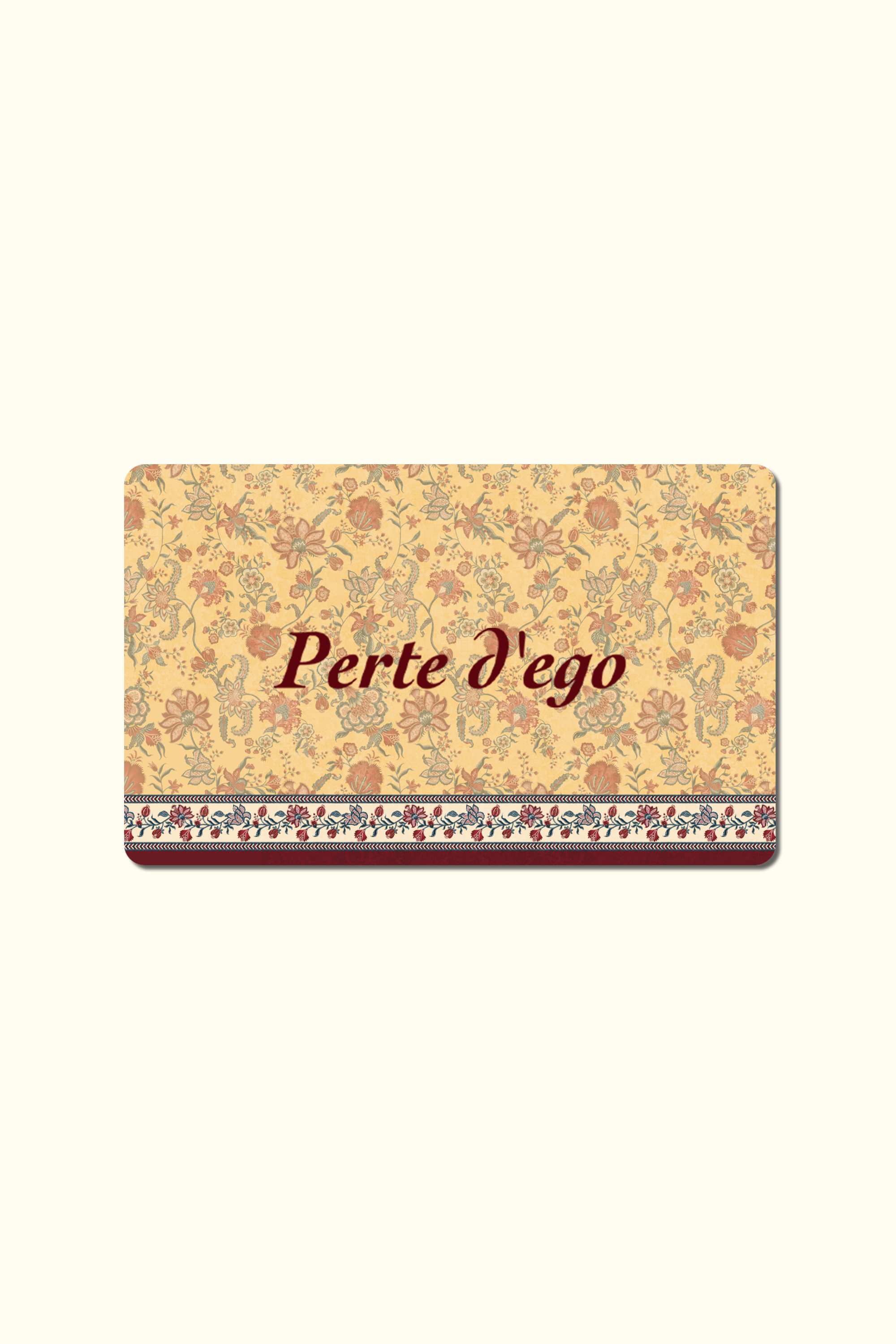 Perte D'ego Gift card