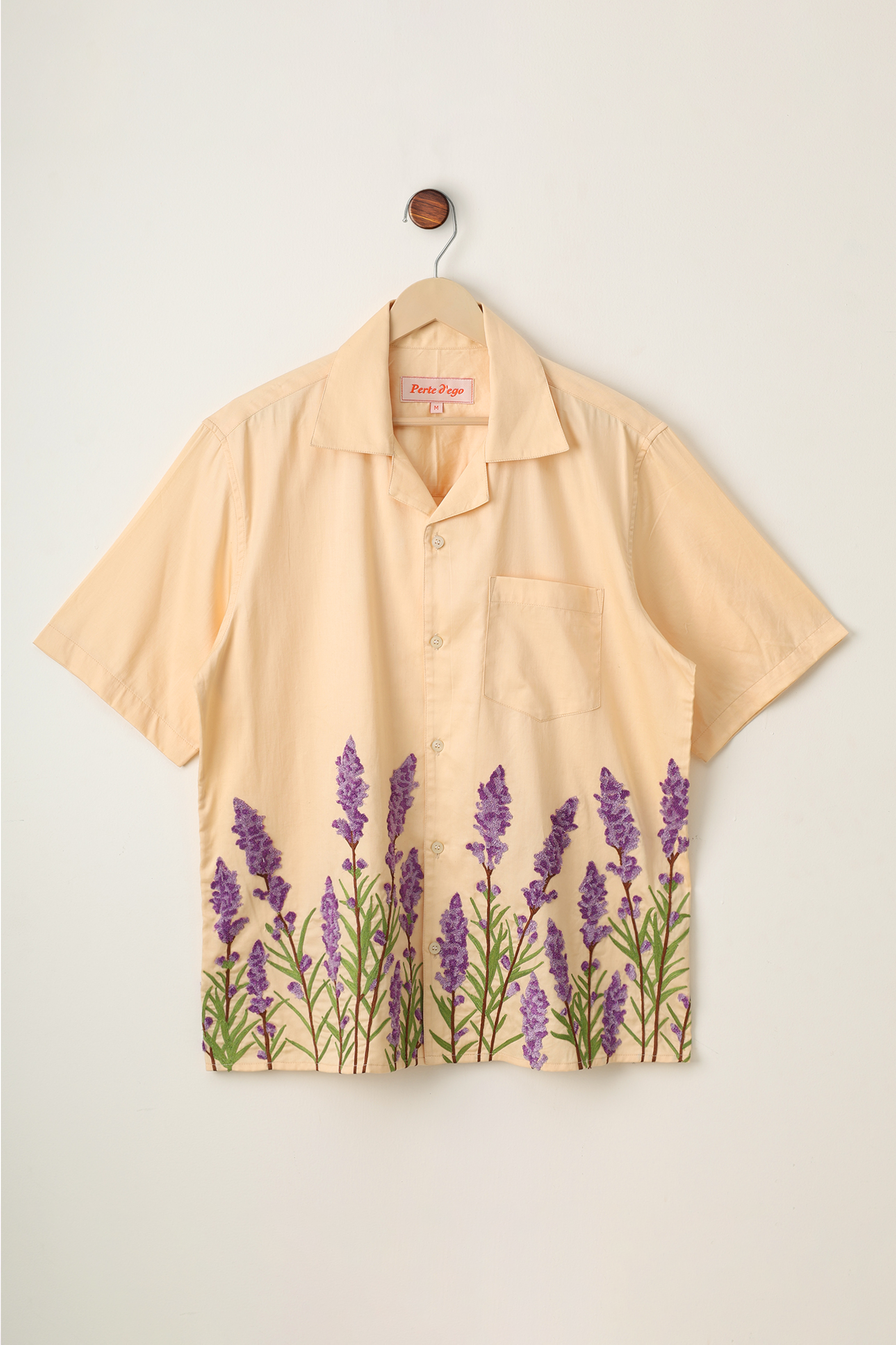 "Le Lavender" embroidered Shirt