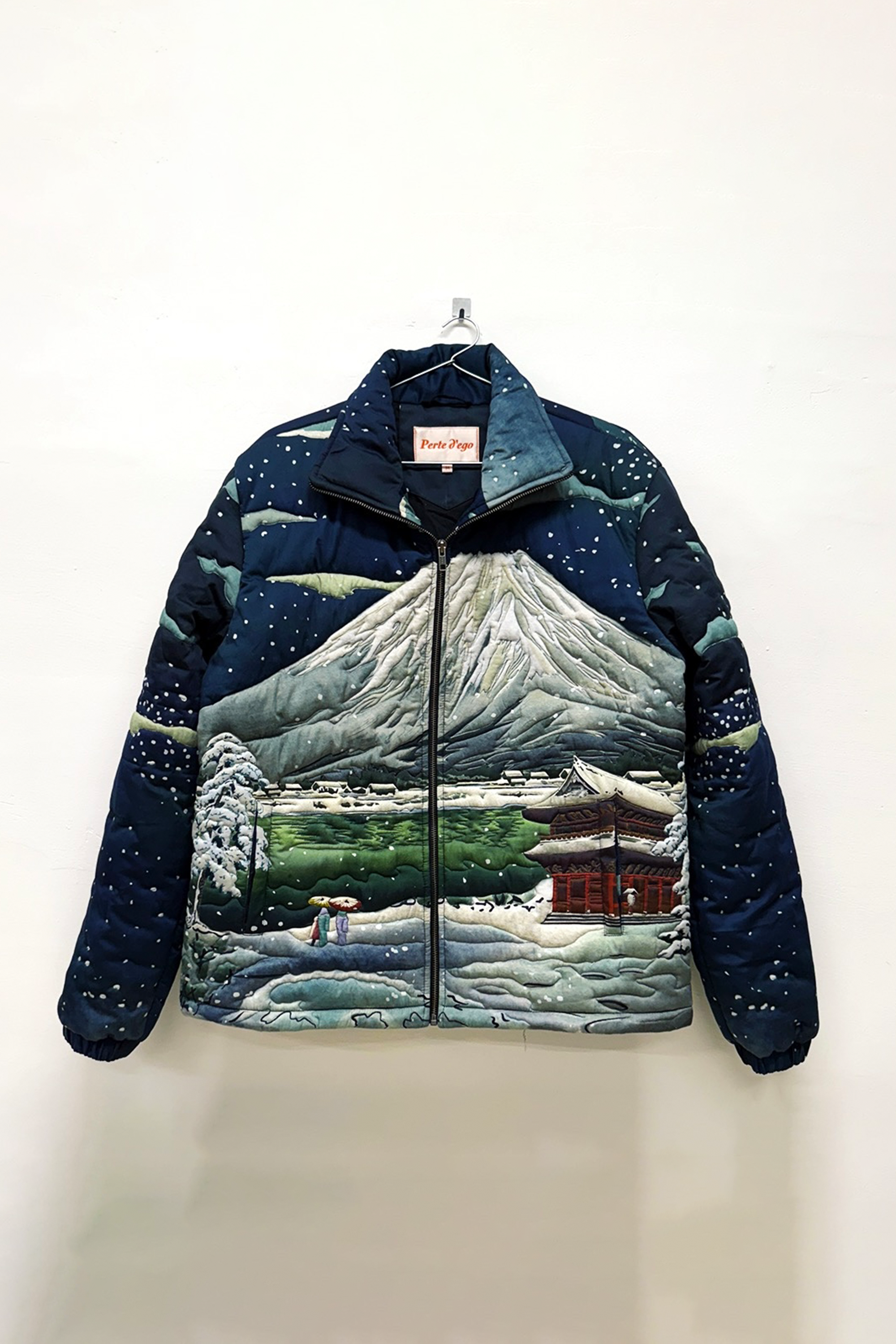 "Mount Fuji" quilted jacket