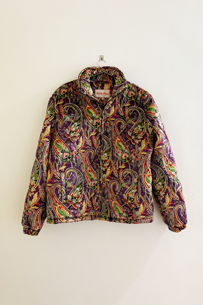 Purple paisley