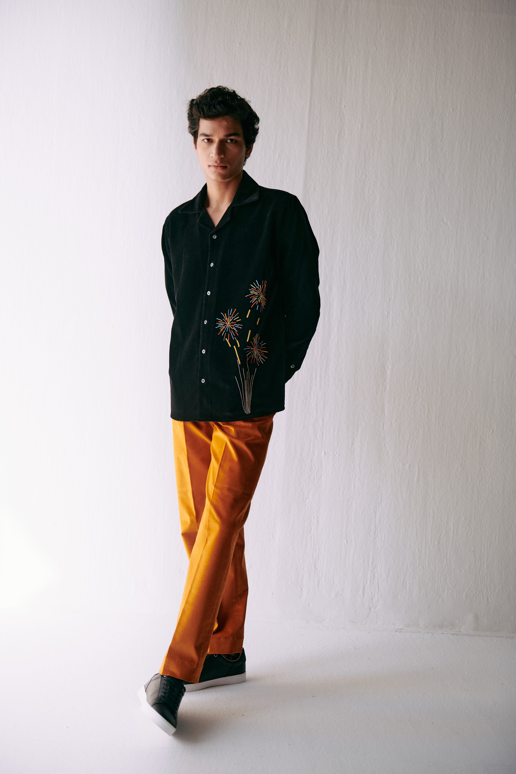 Vintage corduroy pants- Orange