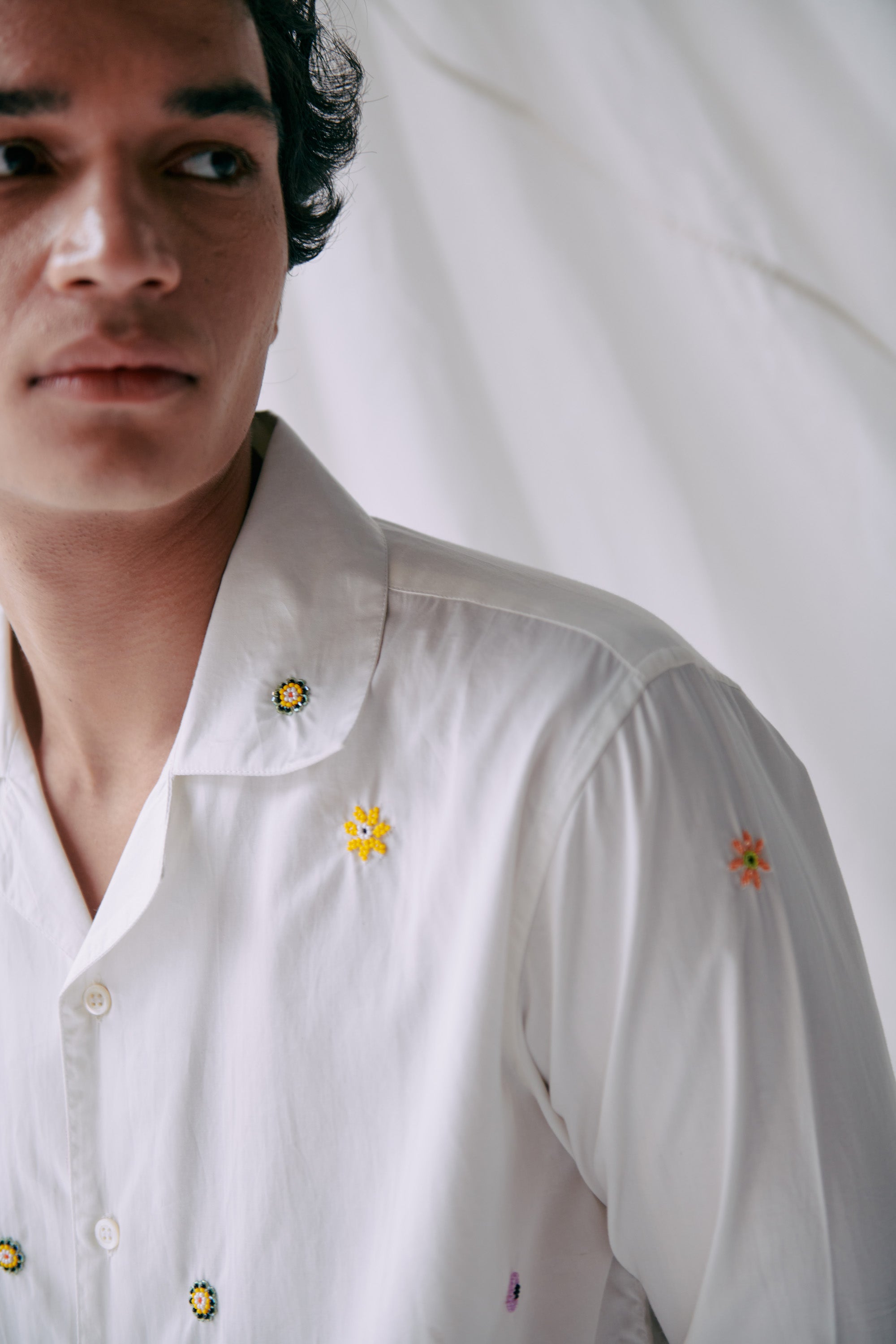 Sunshine beadwork shirt