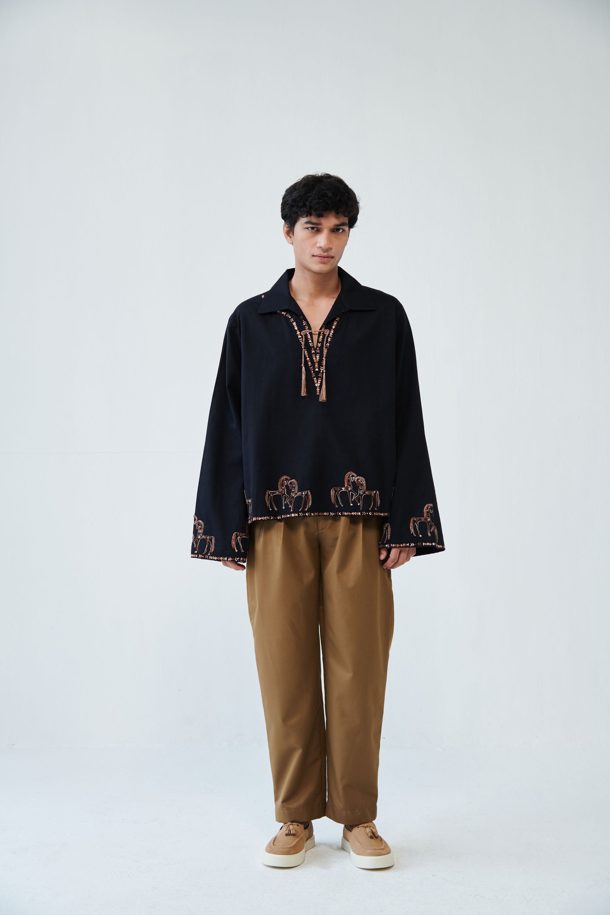 “Le Andalusia” resort shirt