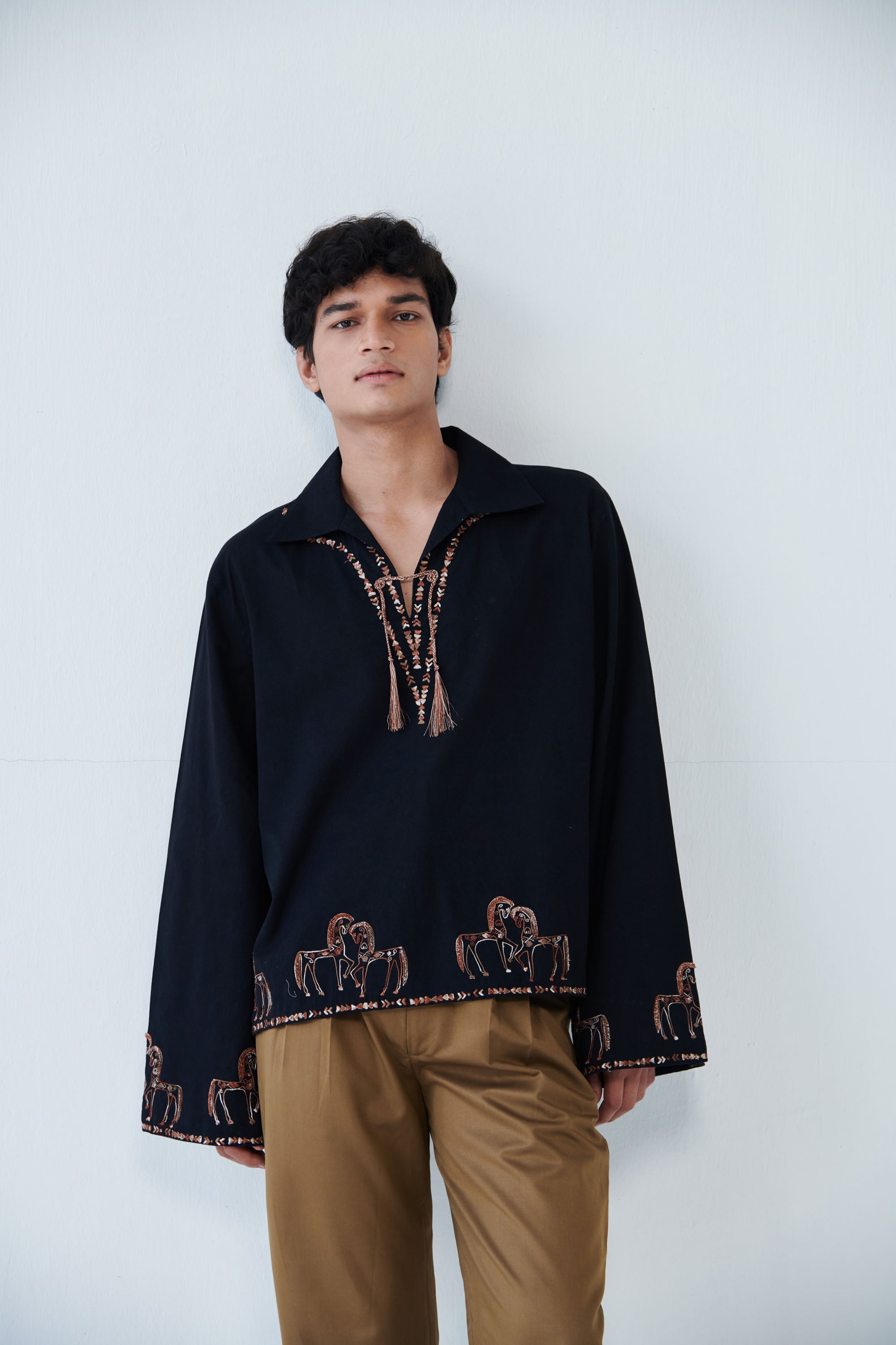 “Le Andalusia” resort shirt