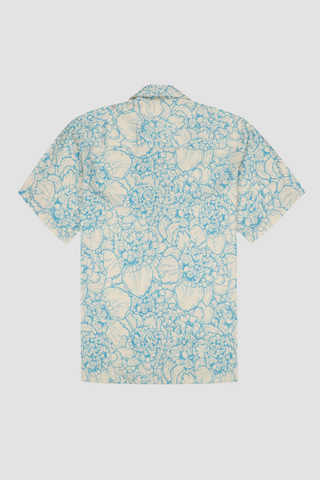 Rose cluster print shirt