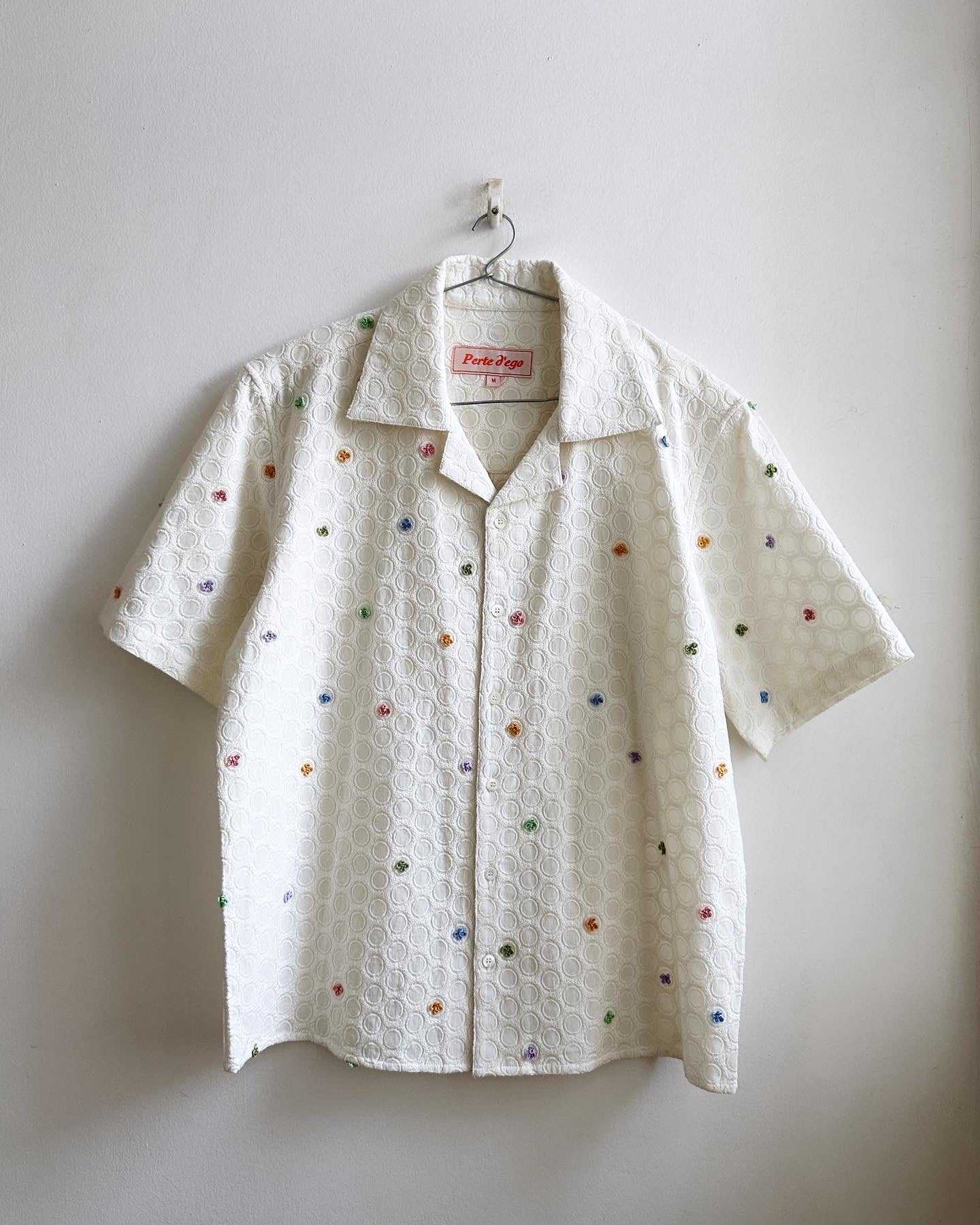 "Tooti frooti" hand embroidered shirt