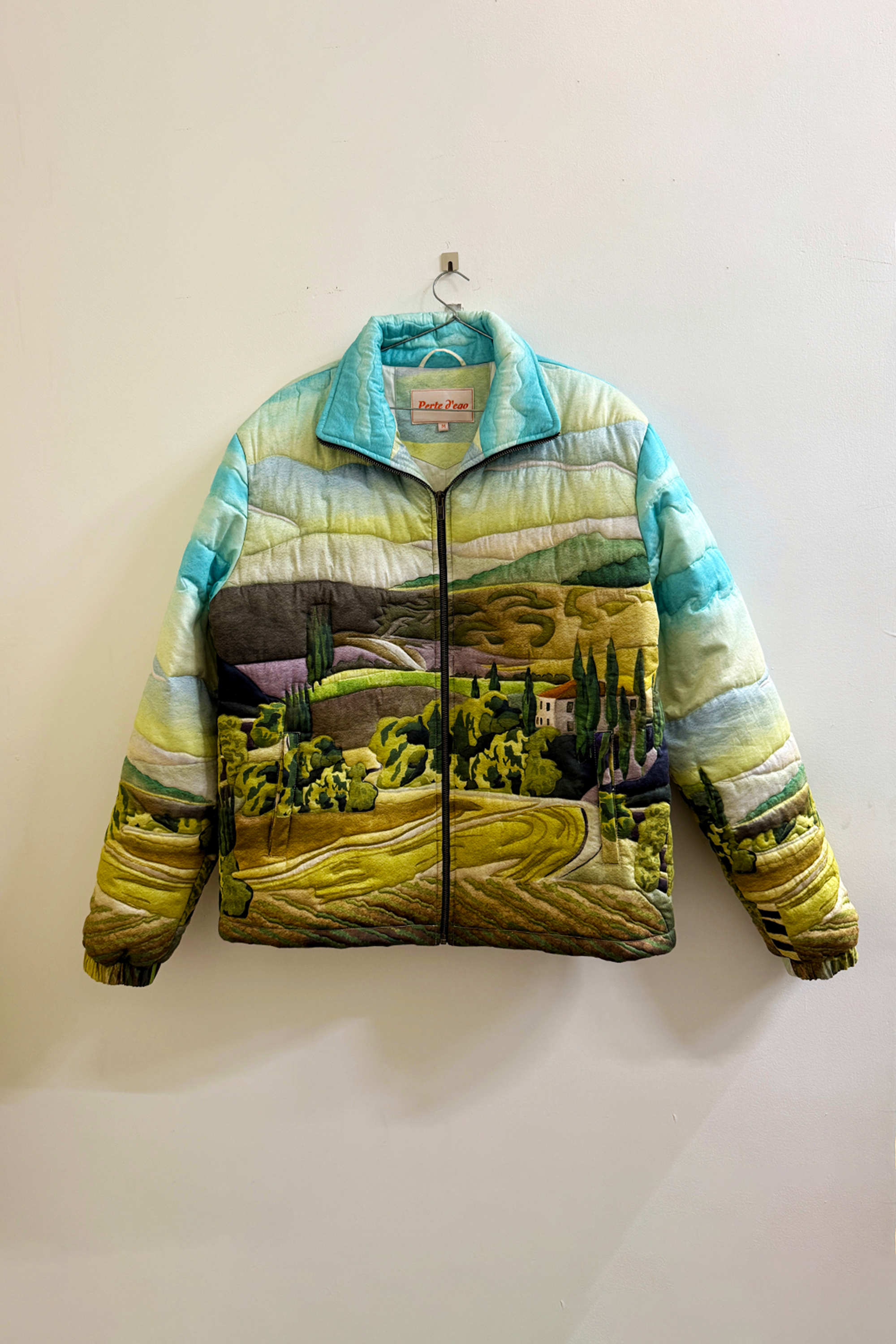 "Afternoon in Tuscany" quilted jacket