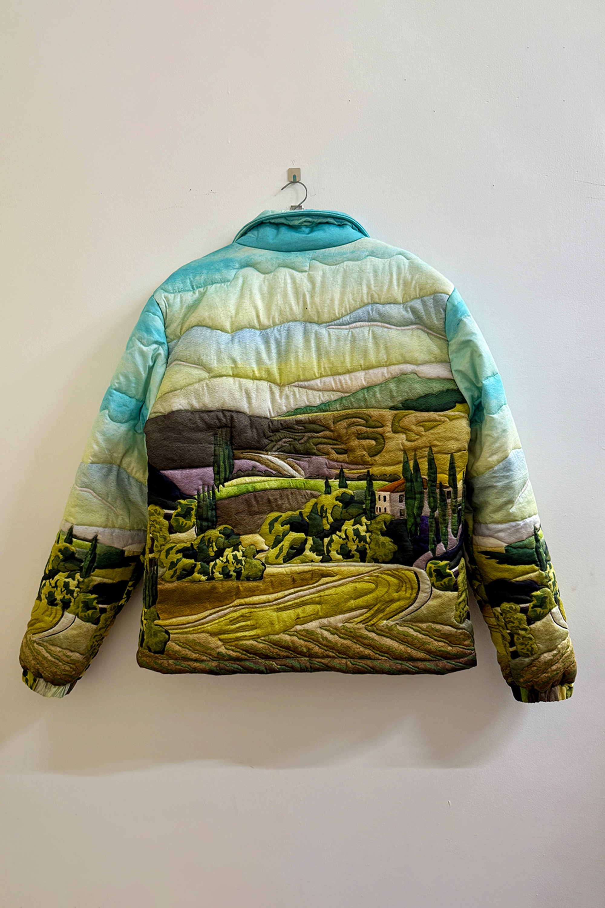 "Afternoon in Tuscany" quilted jacket