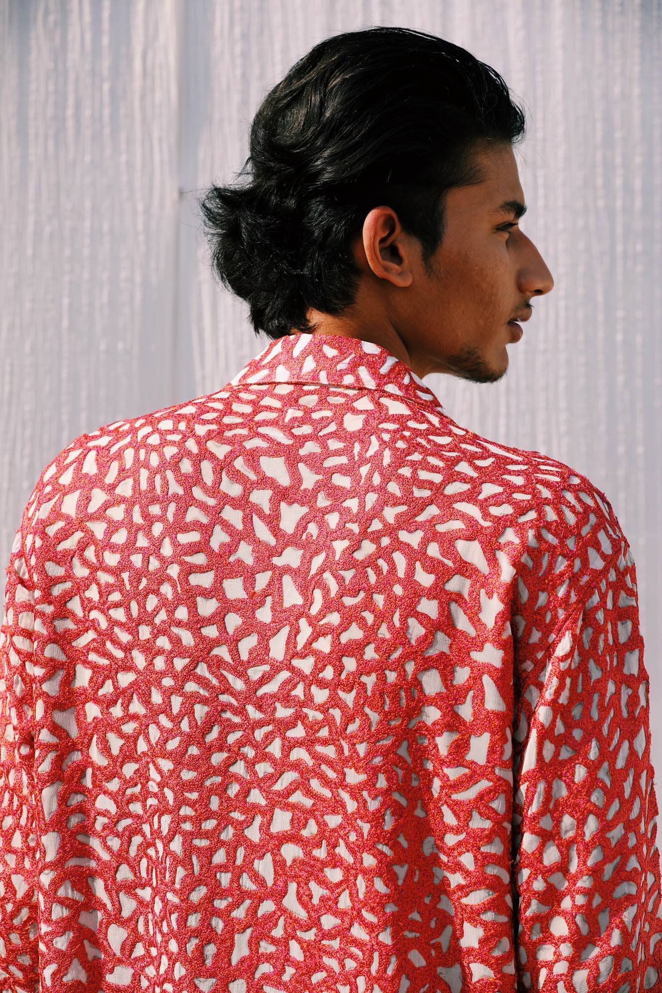 "La mosaïque" Embroidered shirt