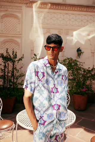 Moroccan tiles shirt