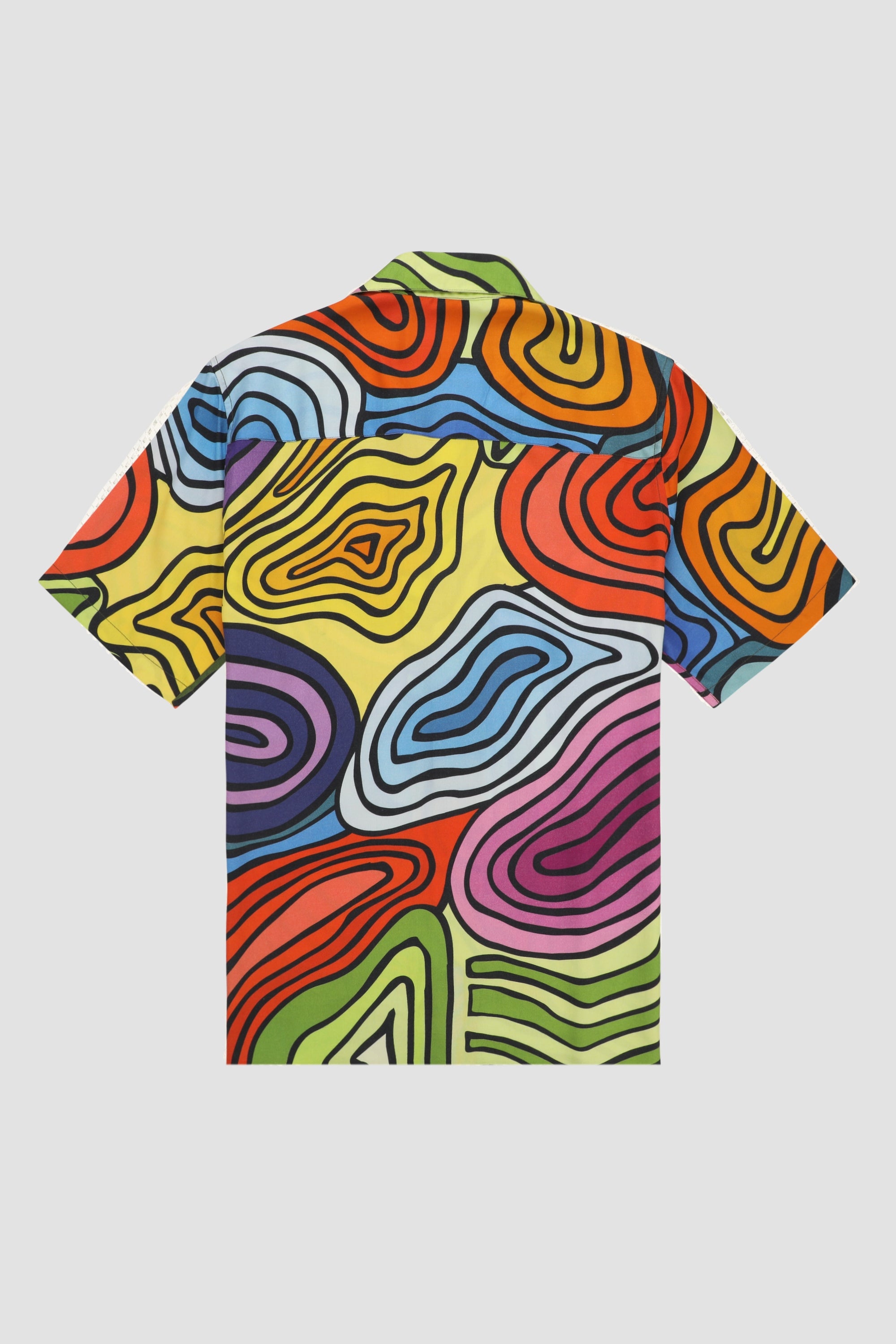 Multicolor abstract shirt