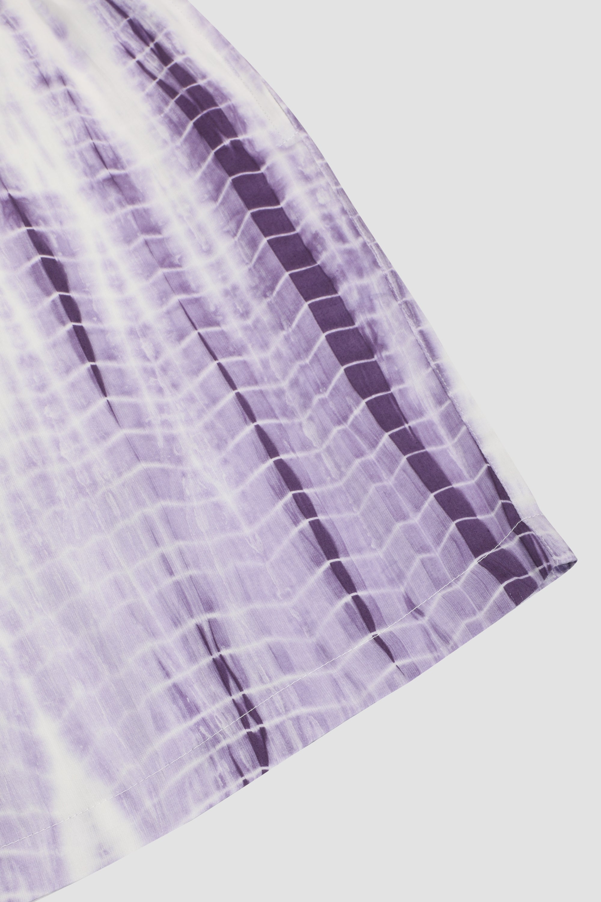 Lavender shibori shorts