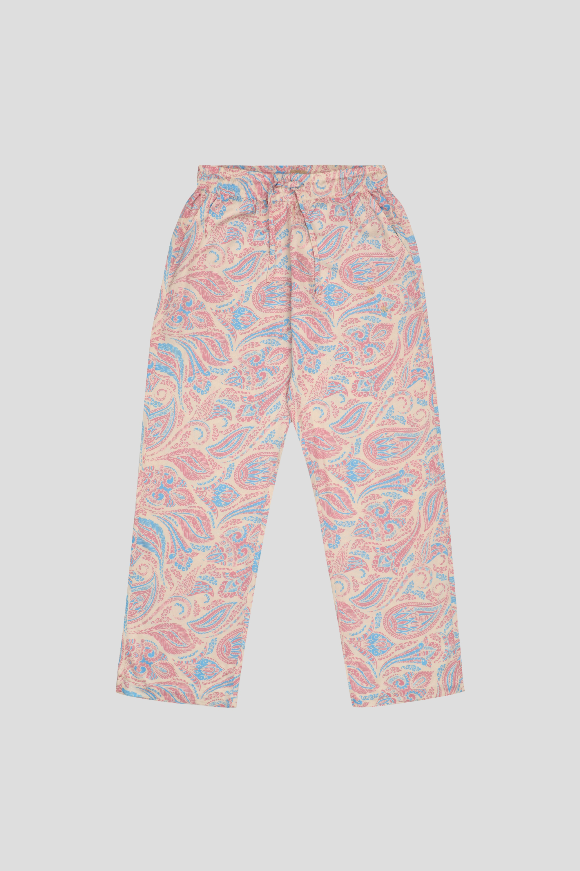 Bubblegum paisley lounge pants