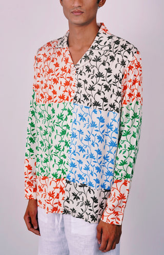 Floral multicolor shirt