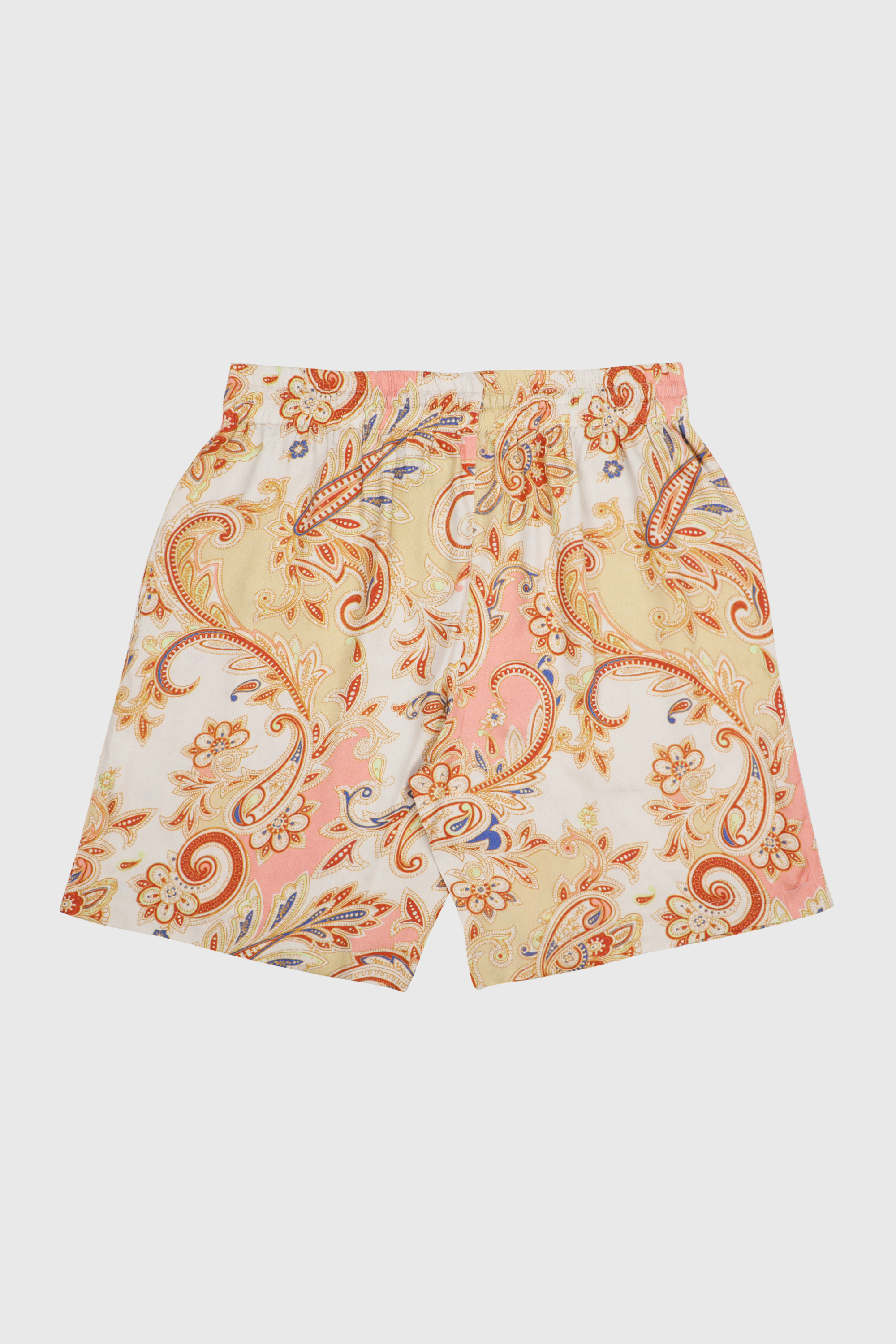 Royal paisley shorts