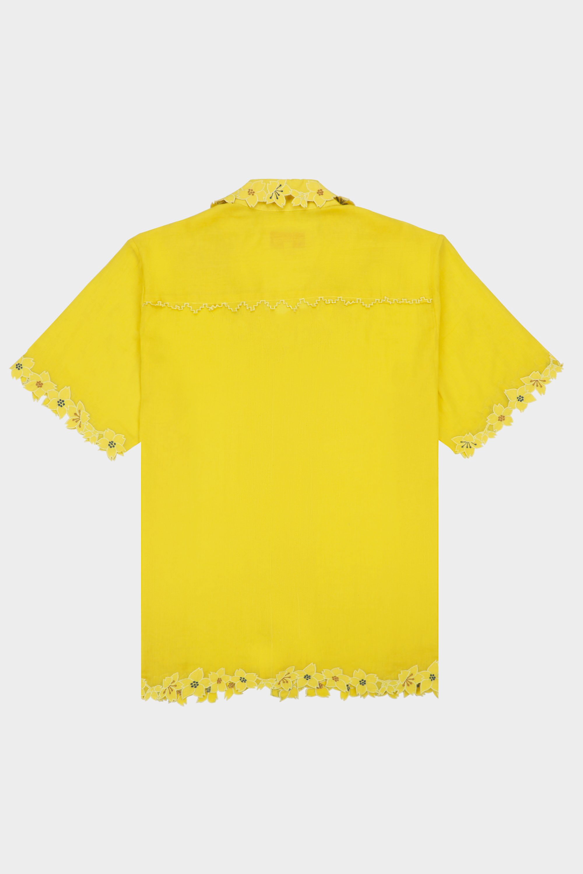 "Le Citron" Cutwork shirt