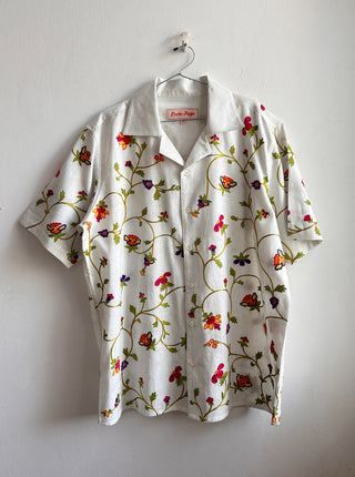 "La vallée" embroidered shirt