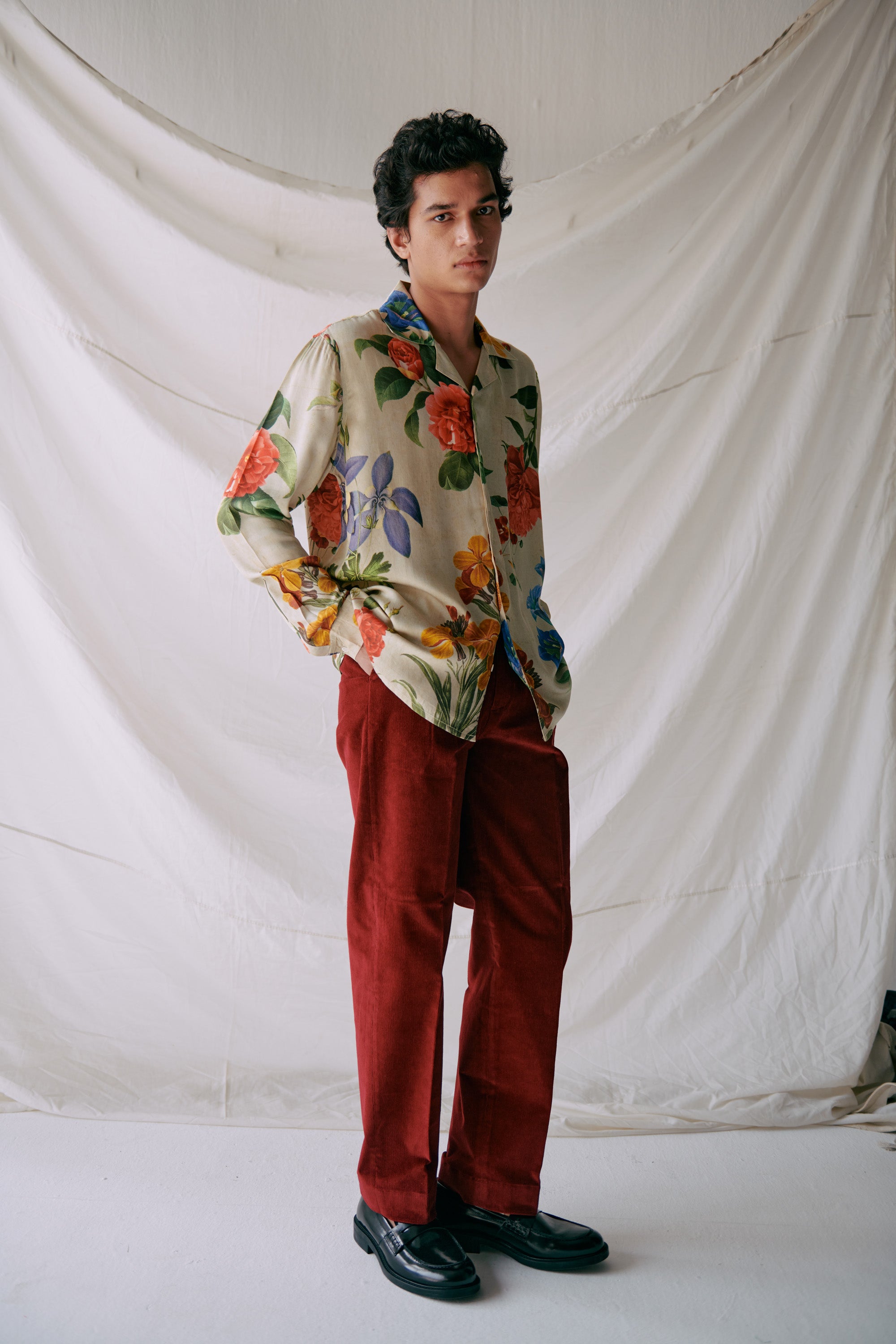 "Les Botanist" full sleeve shirt