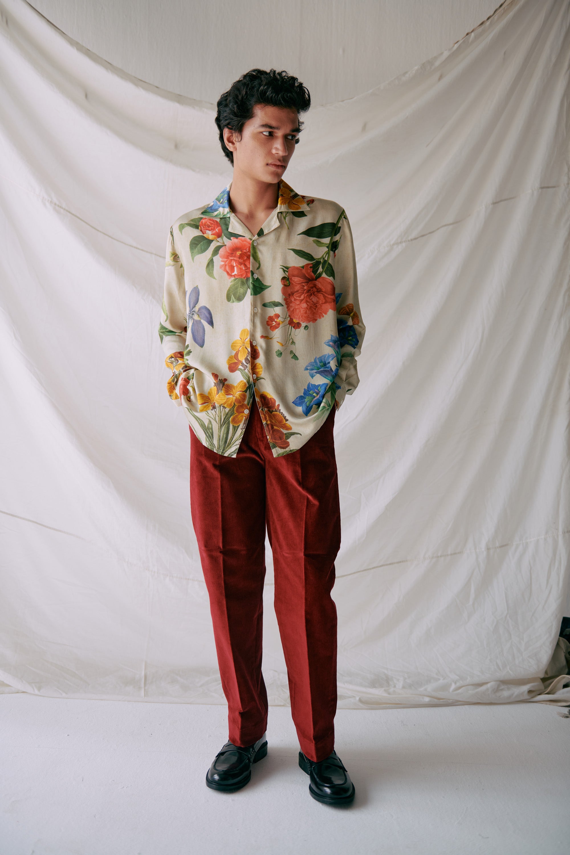 "Les Botanist" full sleeve shirt