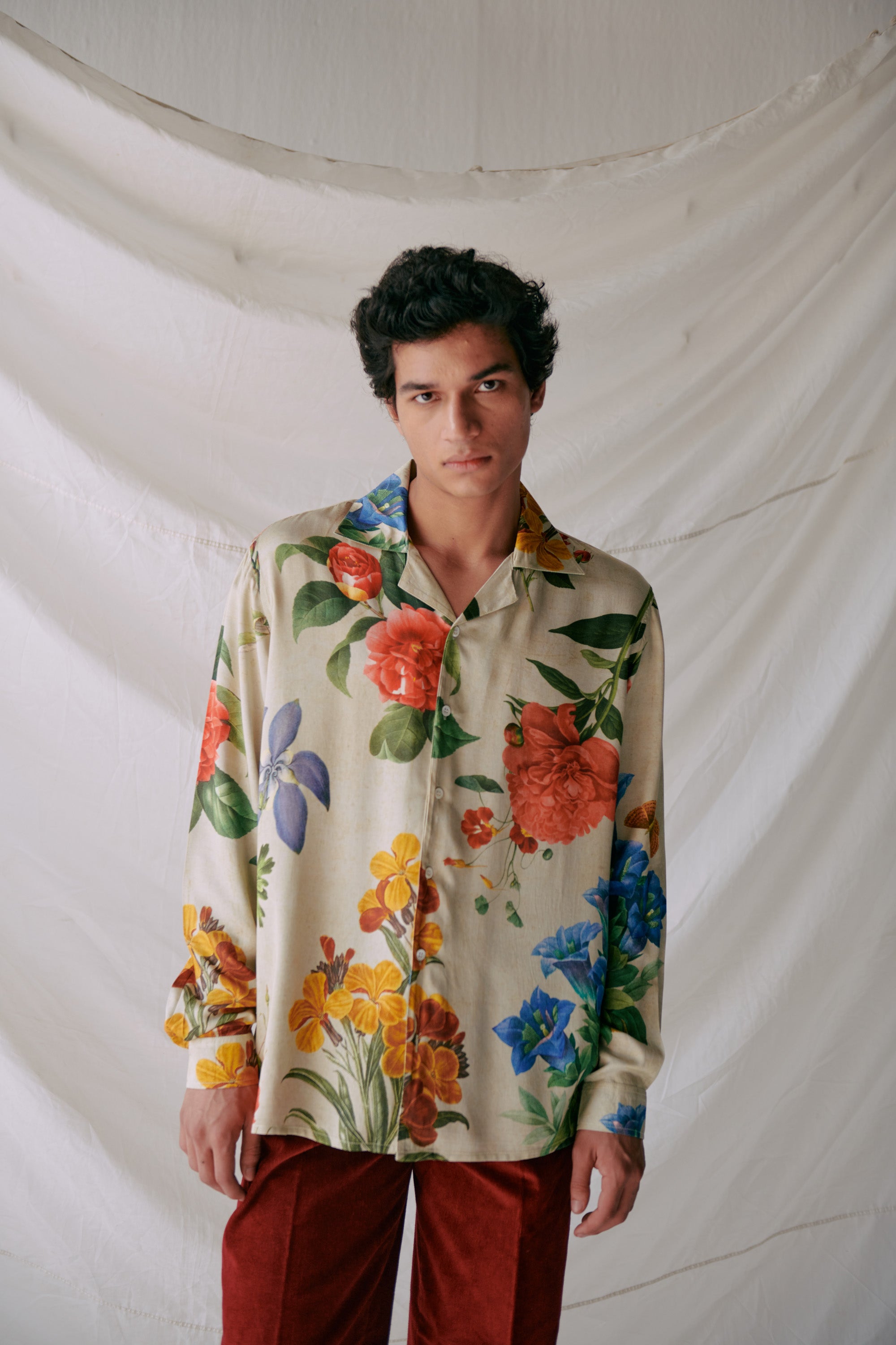 "Les Botanist" full sleeve shirt