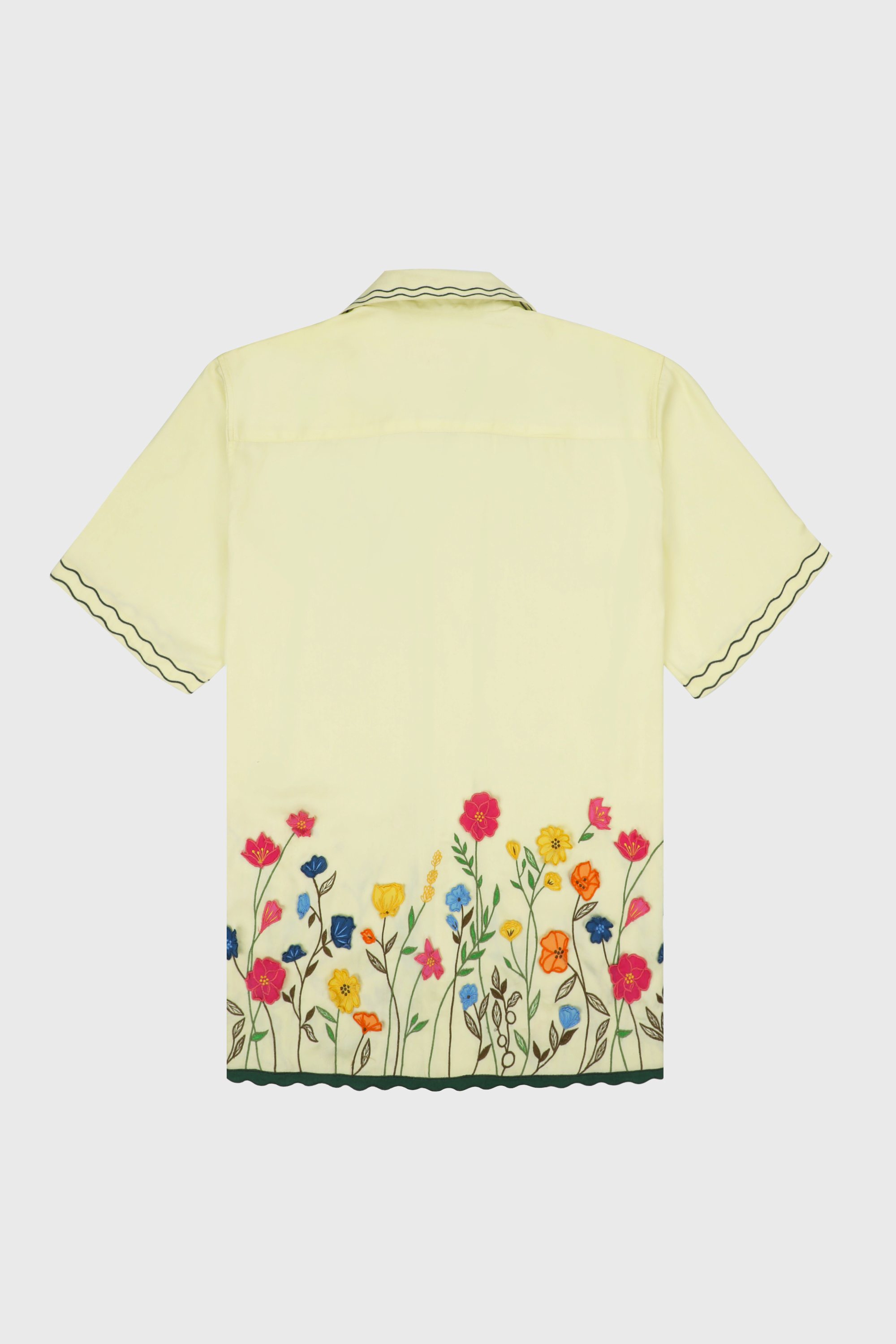 "Summer fields" appliquè shirt